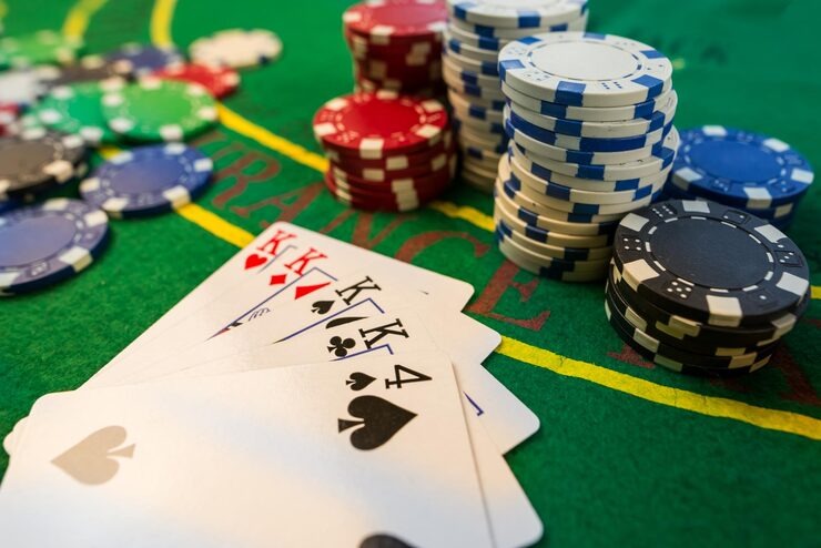 Live dealer at djarum4d togel blackjack table with chat panel visible